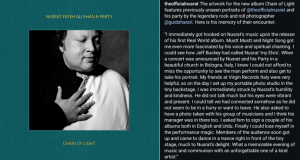 "Chain of Light" lost Album of Nusrat Fateh Ali Khan