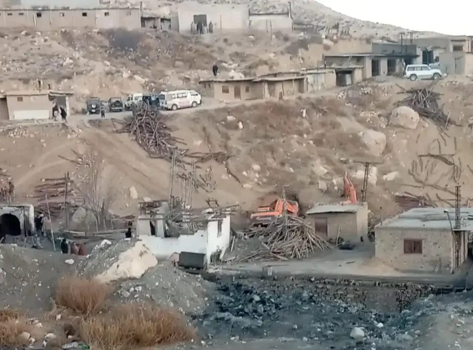 Bodies of four young miners arrives in Shangla from Balochistan