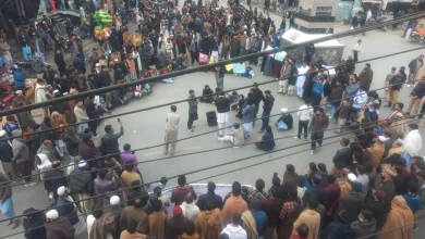 KMU students staged protest demanding paid internships