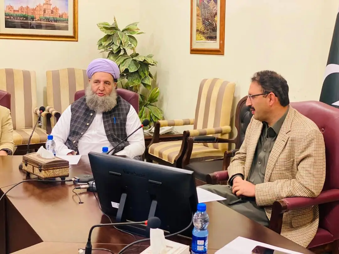 PTI Khyber Pakhtunkhwa President Holds First Cabinet Meeting