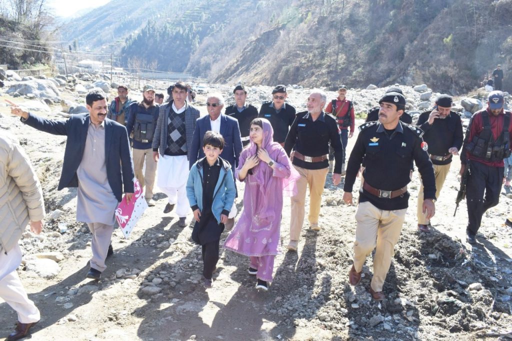 Malala Yousafzai visits hometown, Barkana Shangla