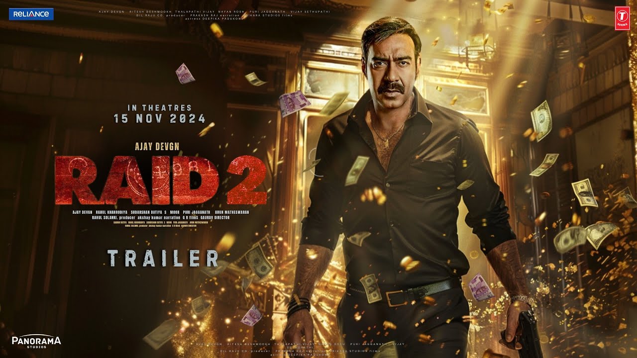Ajay Devgn returns as fearless tax officer in Raid 2 teaser