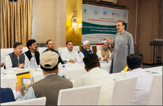 GDP hosts three-day capacity-building training in Peshawar