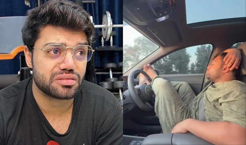 Ducky Bhai, famous YouTuber charged for risky driving stunts