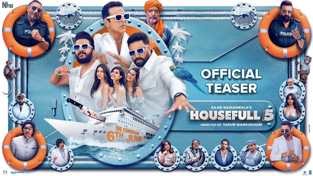 Housefull 5 teaser reveals star-studded 'Killer Comedy' cruise