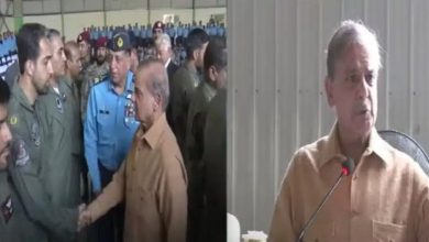 PM Shehbaz visits Kamra airbase, meets PAF heroes