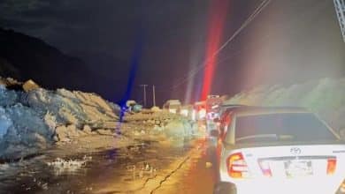 Karakoram Highway reopens after landslide blockage at Tata Pani