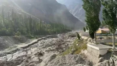 Soil erosion continues in Hassanabad Nullah, Hunza after surge in water flow