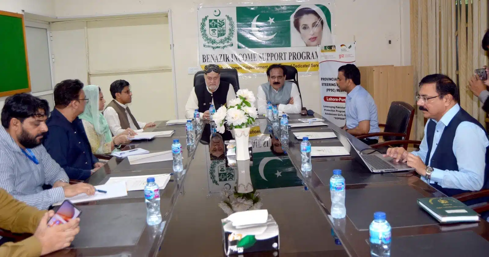 Federal Minister Syed Imran Ahmed reviews BISP initiatives in Lahore