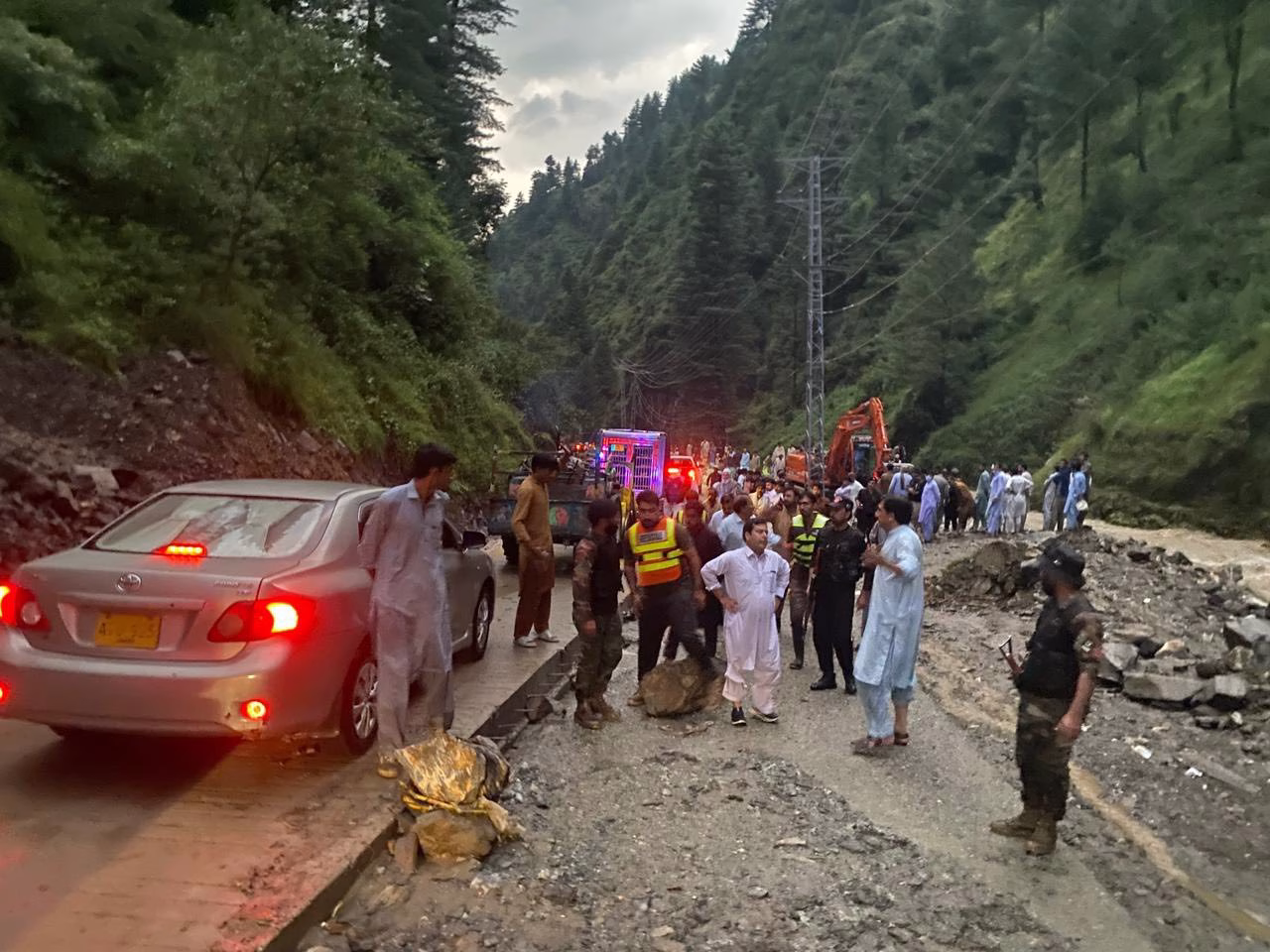 rain-related incidents