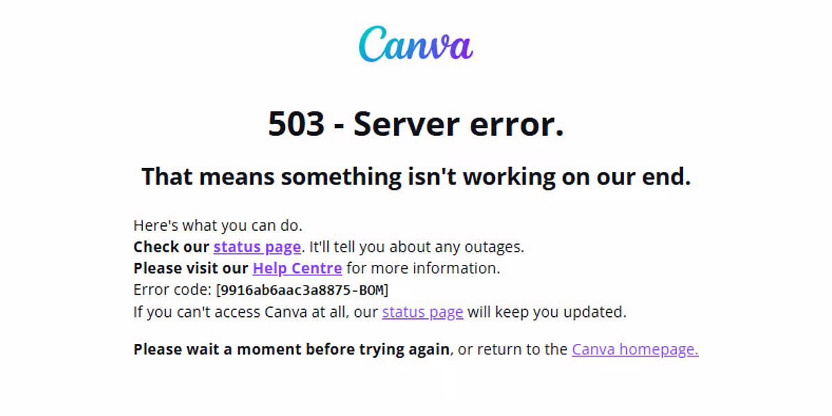 Canva faces global outage, citing issues with Amazon Web Services