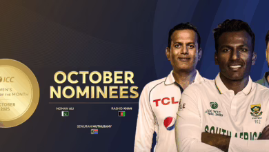 Noman Ali nominated for ICC player of the month for October 2025